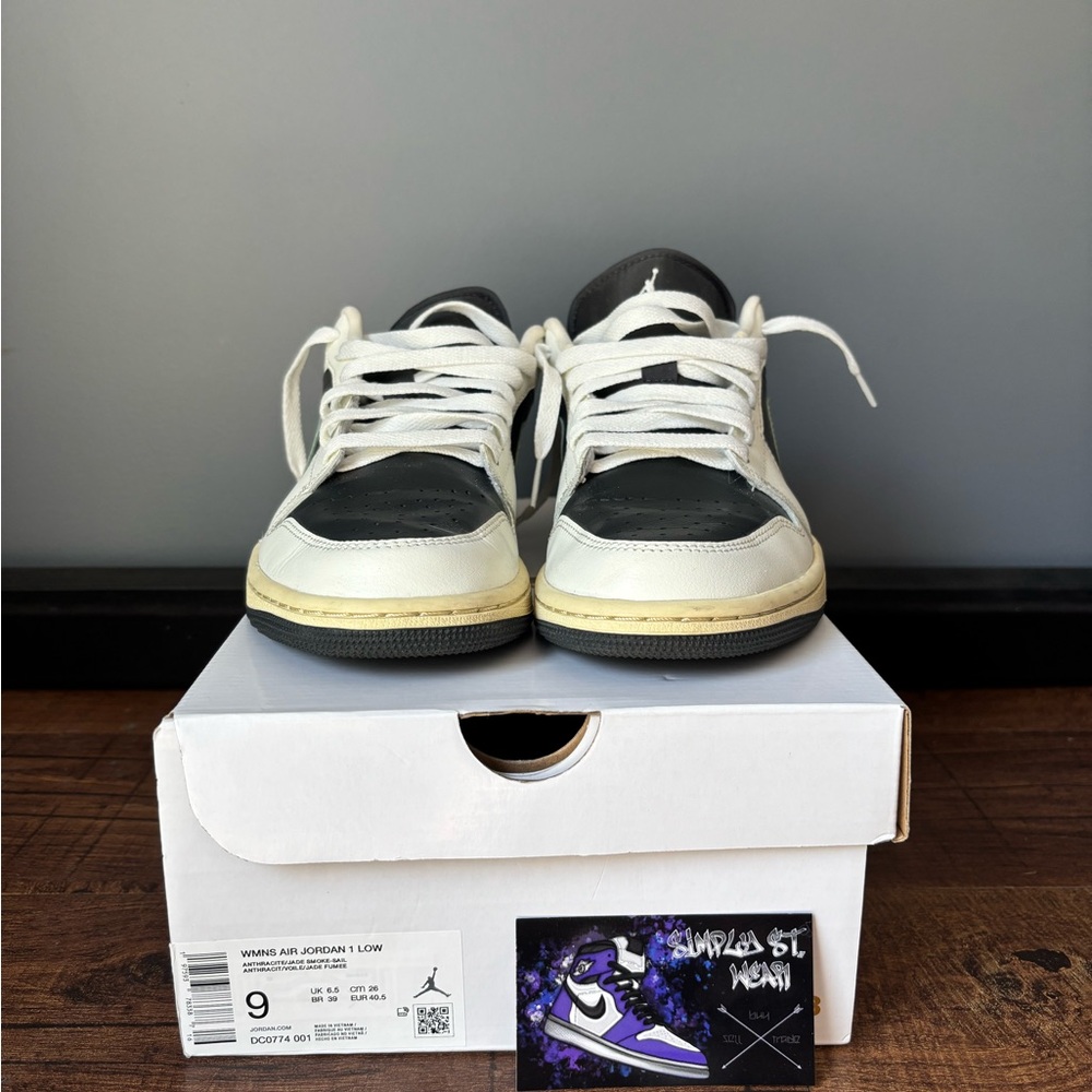 🔖Jordan 1 Low Jade Smoke